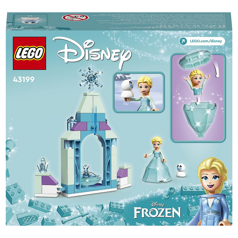 Конструктор LEGO Disney Princess Двор замка Эльзы 53 детали