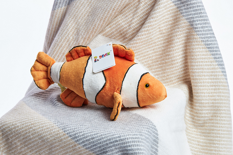 Мягкая игрушка рыба-клоун Дана Devik 31 см