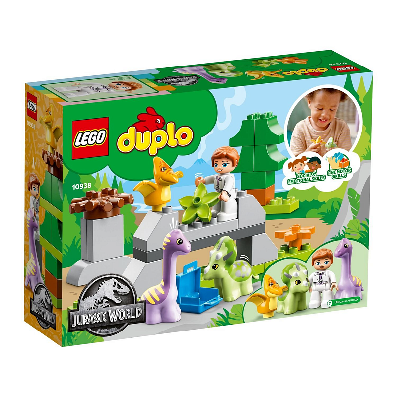 Конструктор LEGO DUPLO Питомник динозавров Dinosaur Nursery 27 деталей
