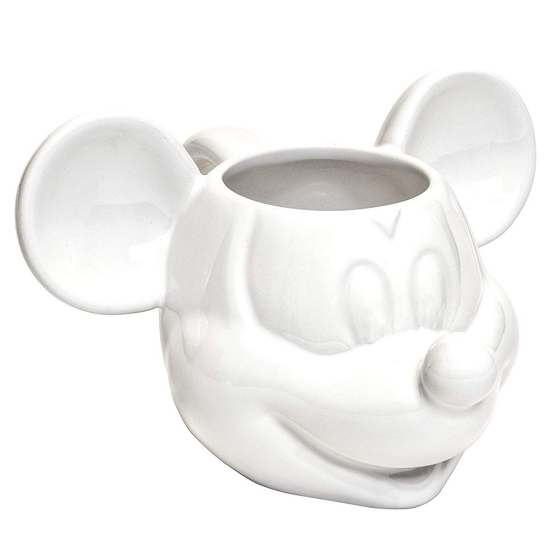 Керамическая кружка 3D Disney Микки Маус белая