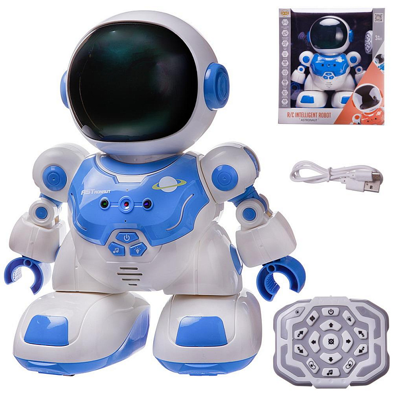 Робот на радиоуправлении Астронавт Junfa синий