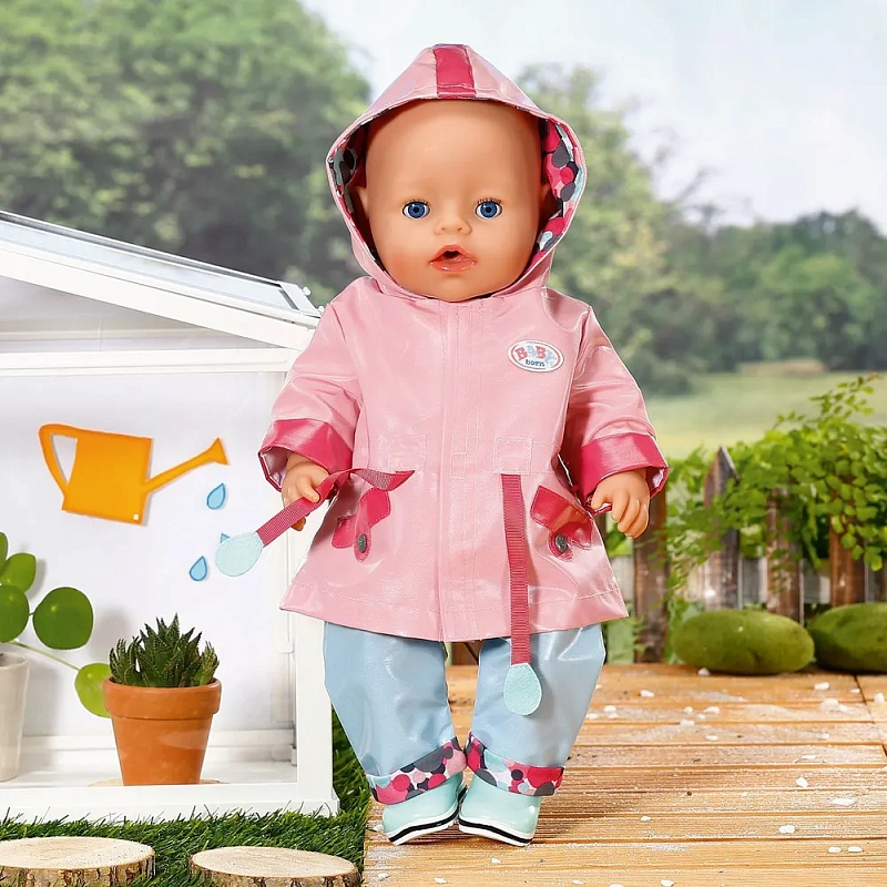 Набор одежды для куклы Baby born Дождевик 43 см 