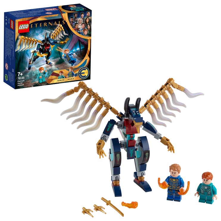 Конструктор LEGO Super Heroes Воздушное нападение Вечных 133 детали