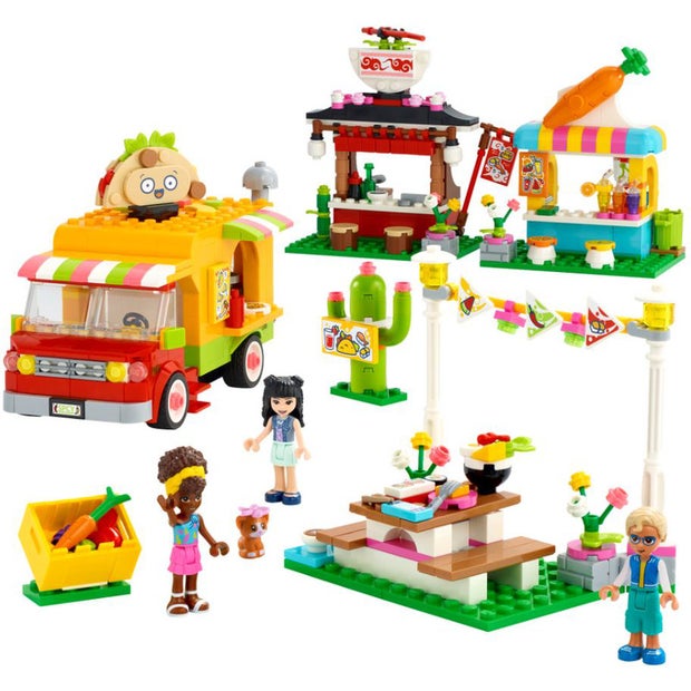 Конструктор LEGO Friends Рынок уличной еды 592 детали