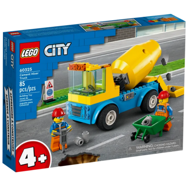 Конструктор LEGO City Бетономешалка 85 элементов