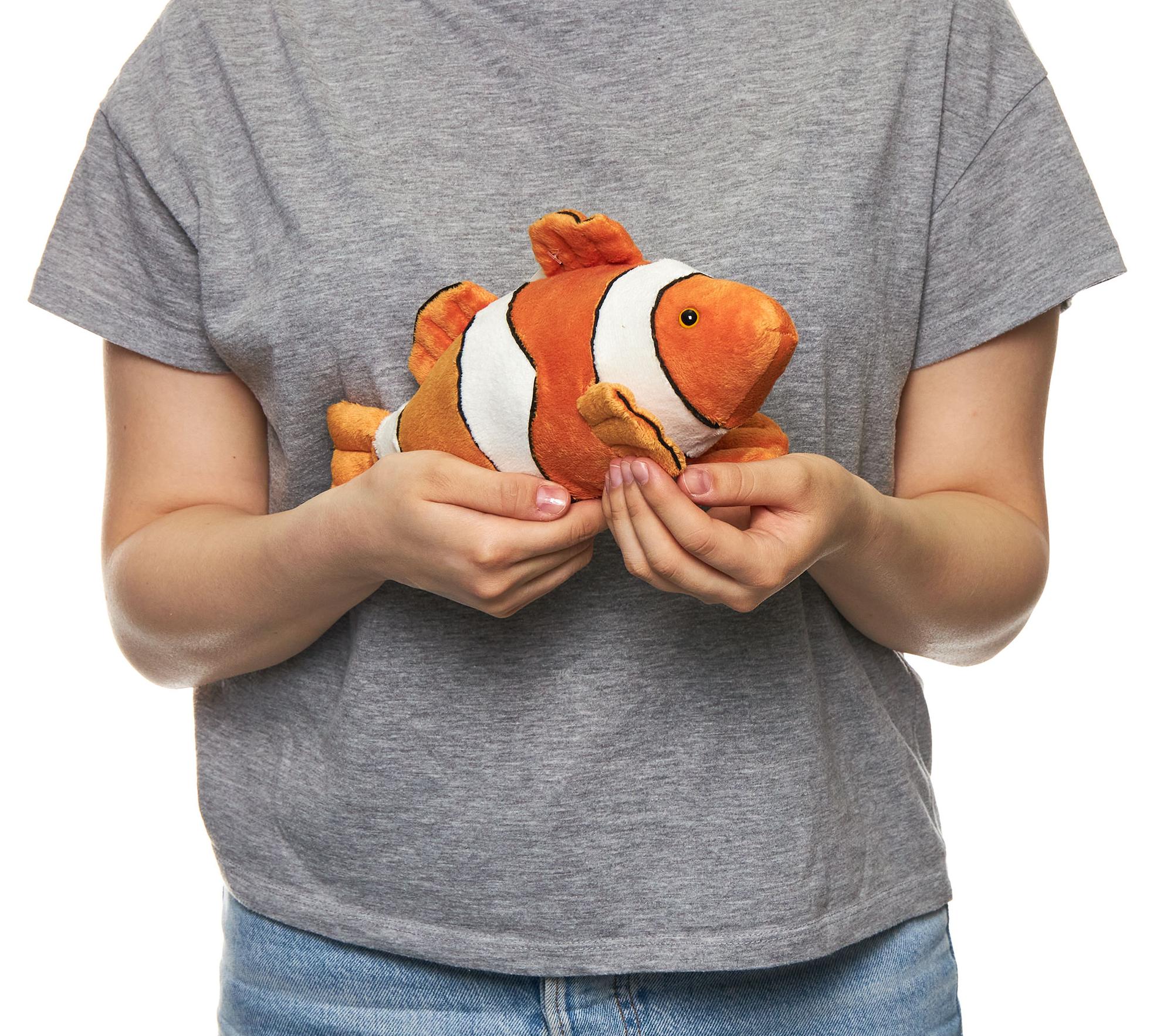 Купить игрушку рыбки. Игрушка рыба-клоун оранжевая Keenway. Мягкая игрушка рыбка. Мягкая игрушка рыбка клоун. Игрушечные рыбки мягкие.