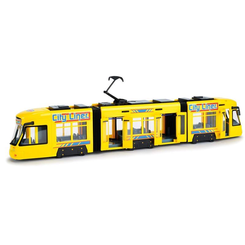 Городской трамвай Dickie 46 см жёлтый