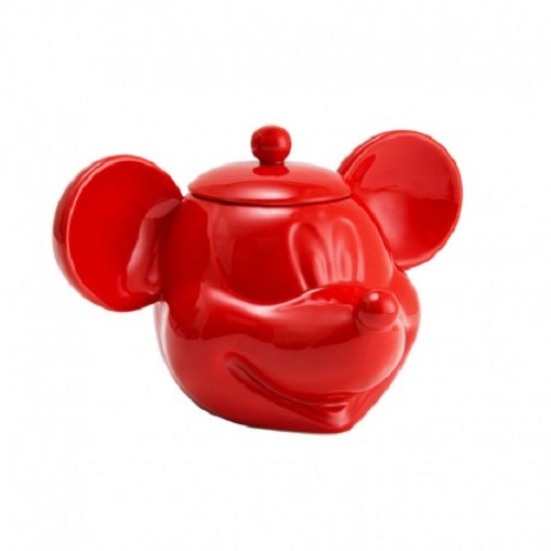 3D Ваза для печенья Disney "Mickey Mouse" красная