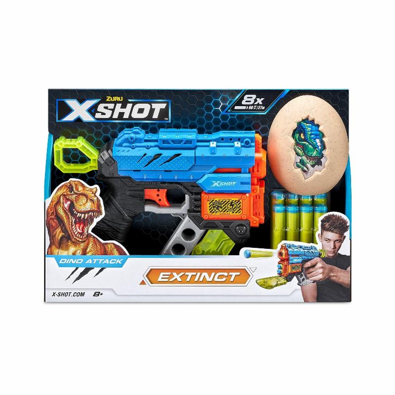 Набор для стрельбы X-shot Дино Инстинкт 8 патронов 