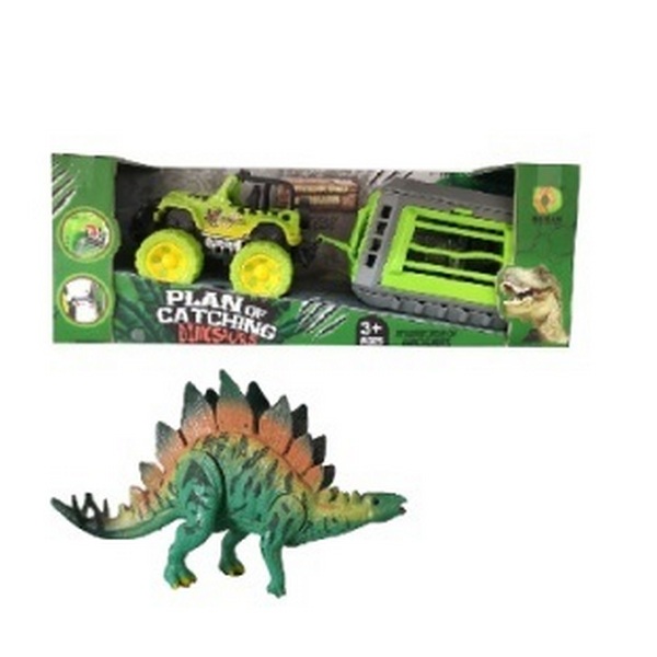 Игровой набор Машина с динозавром в клетке Plan of catching Dino