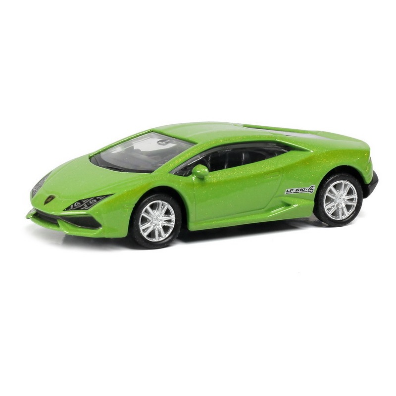 Машинка металлическая Lamborghini Huracan Uni-Fortune зелёная
