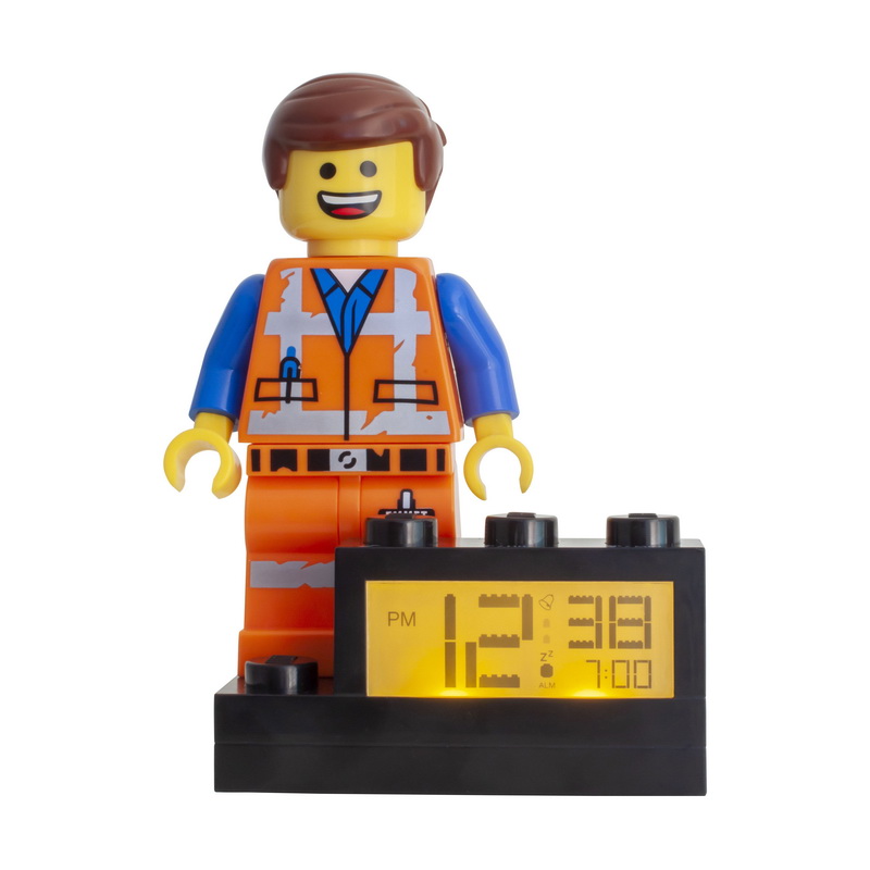 Будильник LEGO Movie 2 (Лего Фильм 2) минифигура Emmet