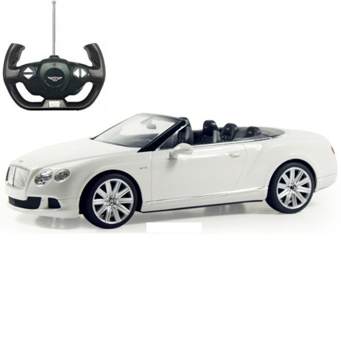 Машина на радиоуправлении Bentley Continetal GT белая