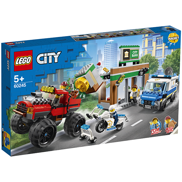 Конструктор LEGO City Ограбление полицейского монстр-трака
