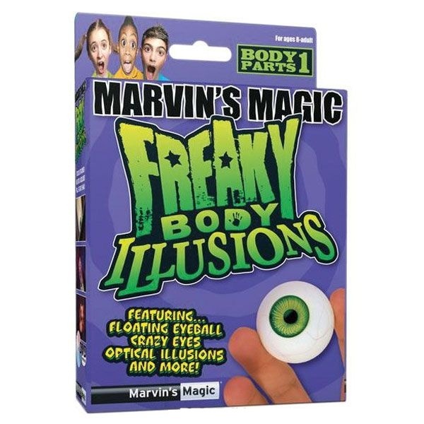 Набор фокусов Marvin's Magic №1 Смешные ужасы, иллюзии с глазами