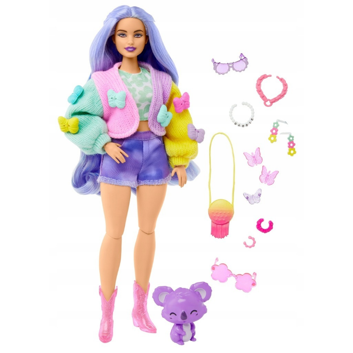 Кукла Barbie Экстра с питомцем коалой