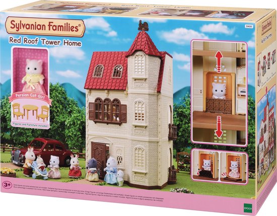 Игровой набор Sylvanian Families Трехэтажный дом с флюгером