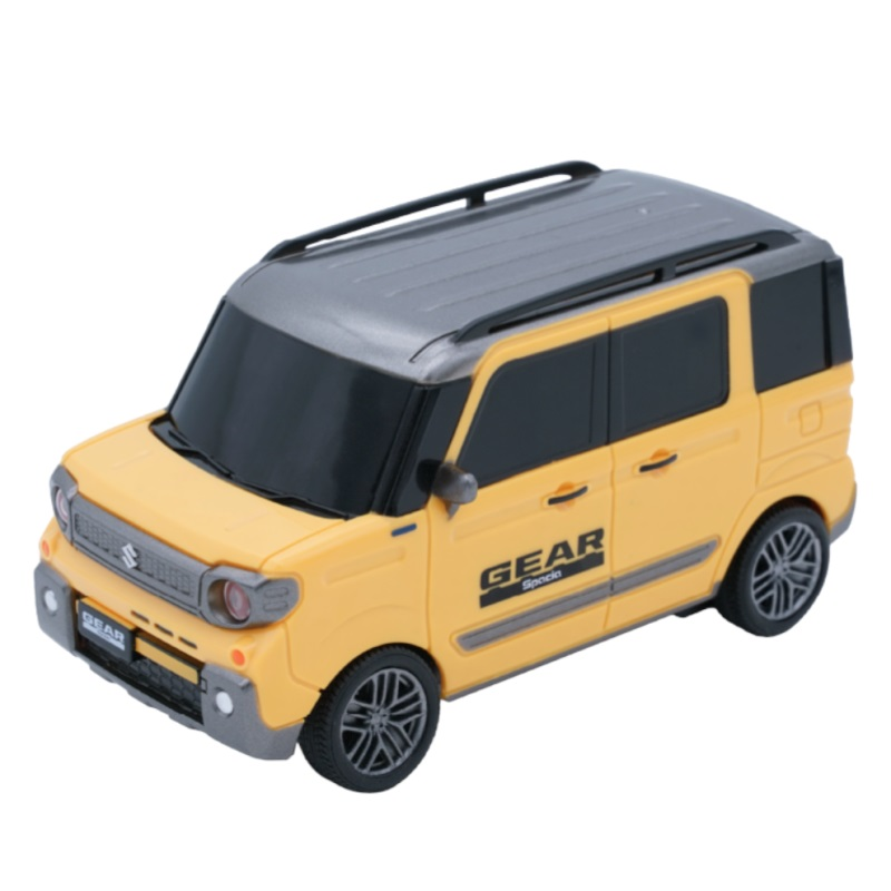 Машина радиоуправляемая Suzuki Gear Spacia Hexxa 1:24 желтая