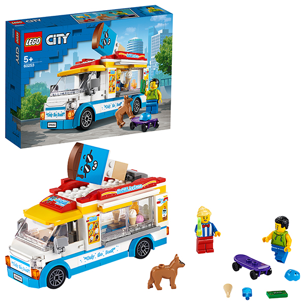 Конструктор Lego City Great Vehicles Грузовик мороженщика 200 деталей