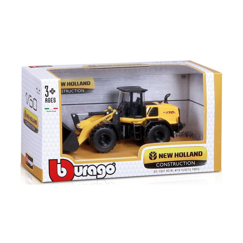 Модель трактора 1:50 Bburago Construction series