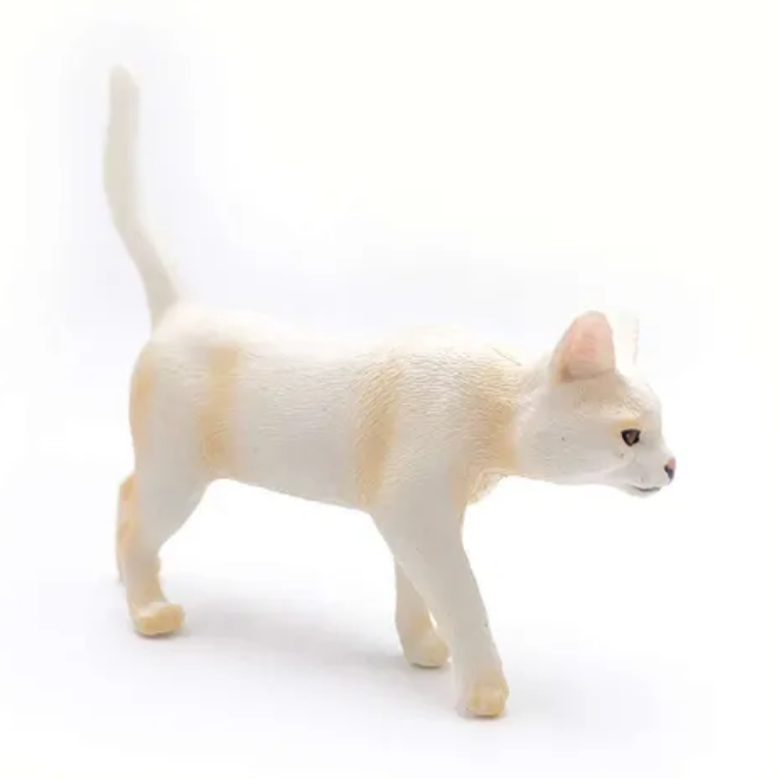 Фигурка Детское Время Animal Белая кошка 