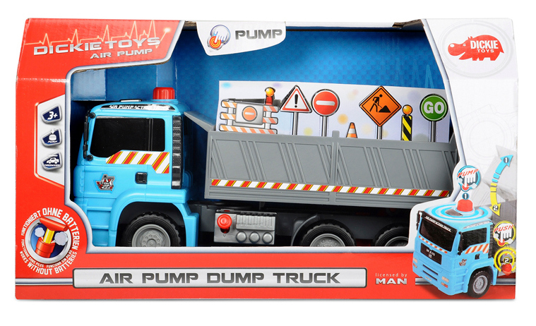 Самосвал Air Pump Dump Truck 1:24 Dickie