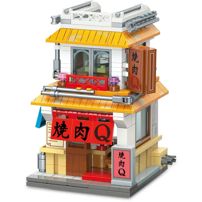 Конструктор Naruto Ресторан барбекю Якинику Кью 332 детали