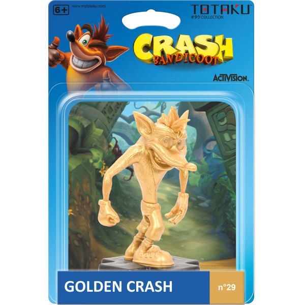 Фигурка Crash BanCrash Bandicoot Golden Crash Totaku