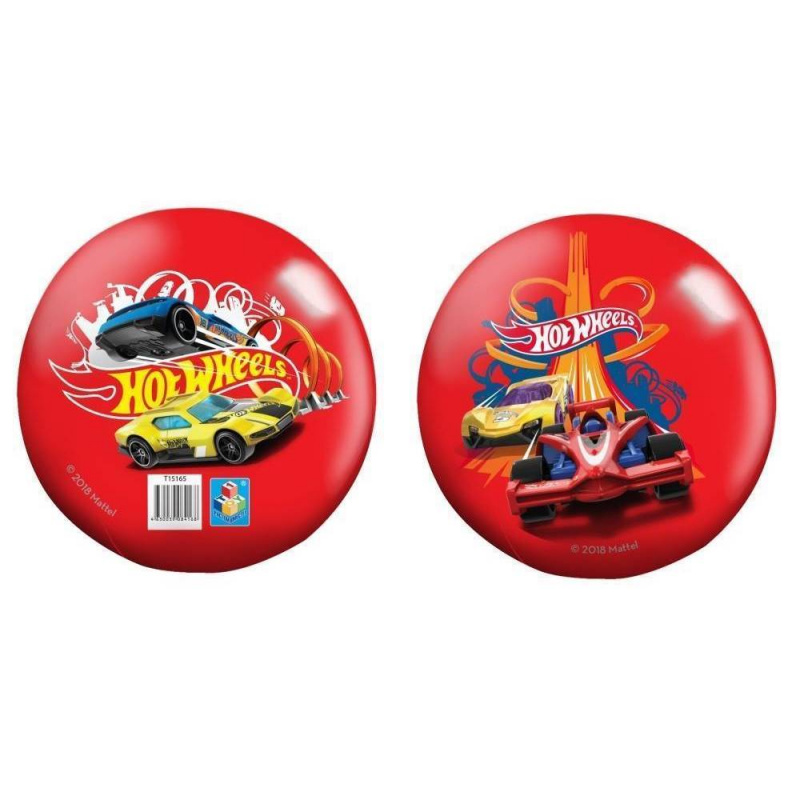 Мяч красный Hot Wheels 15 см