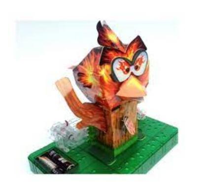 Электронный 3D-конструктор Волшебная птица