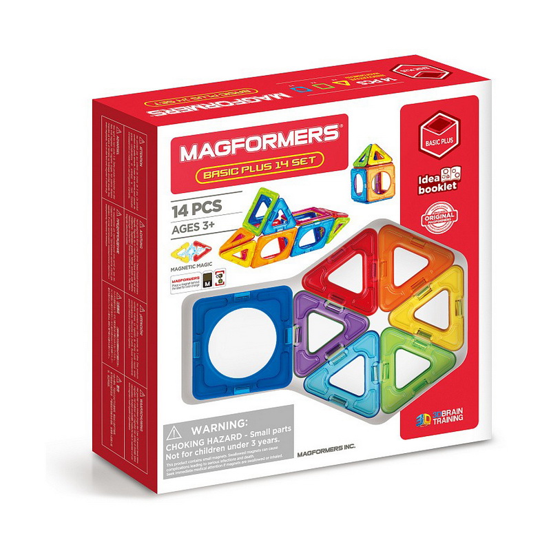 Magformers Basic Plus 14 элементов