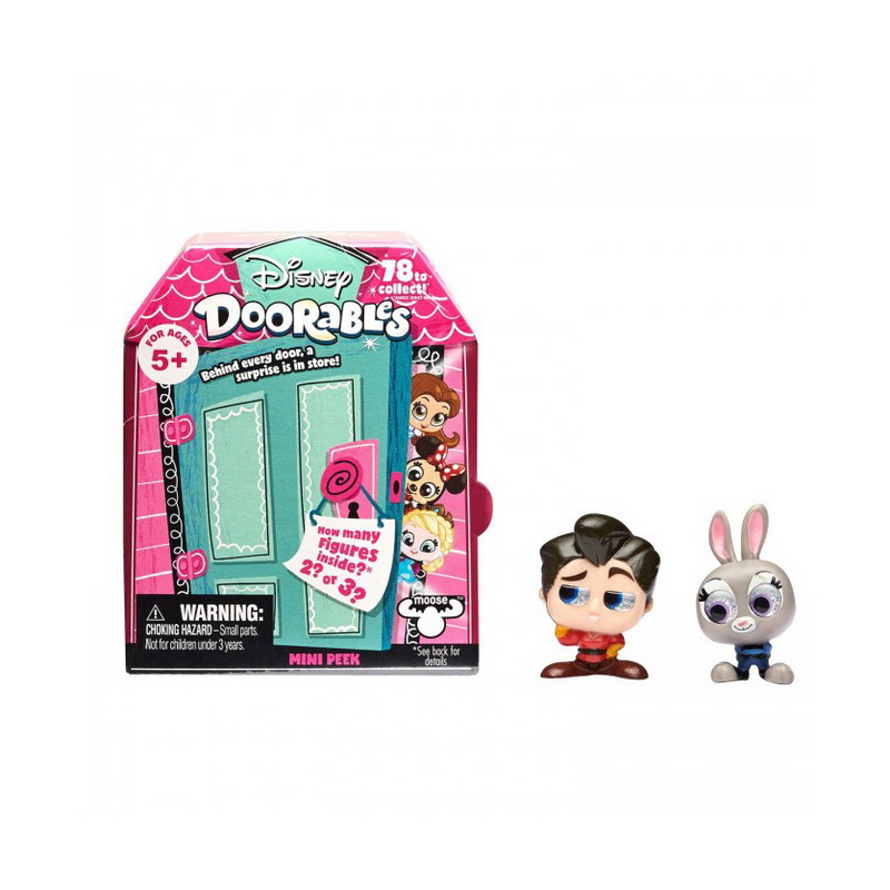 Игровой набор мини-фигурок-сюрприз Disney Doorables Moose Doorables