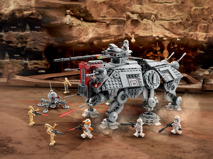 Конструктор LEGO Star Wars Солдат AT-TE Walker 1082 детали