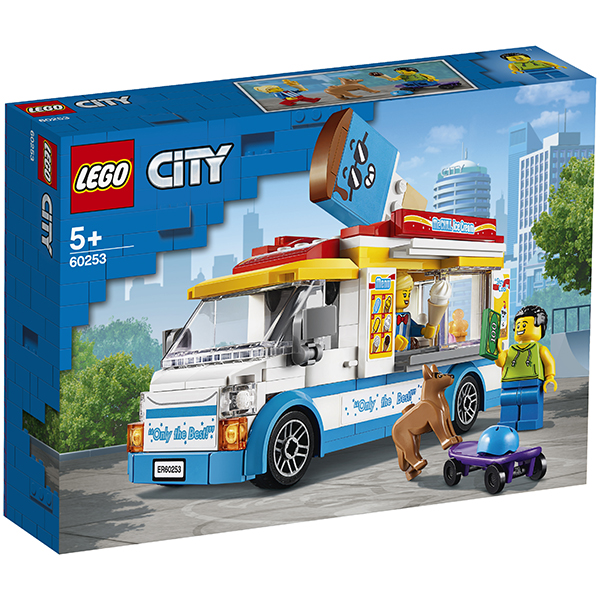 Конструктор Lego City Great Vehicles Грузовик мороженщика 200 деталей