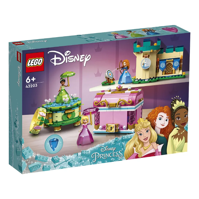 Конструктор Lego Disney Princess Волшебные творения Авроры Мериды и Тианы 558 деталей