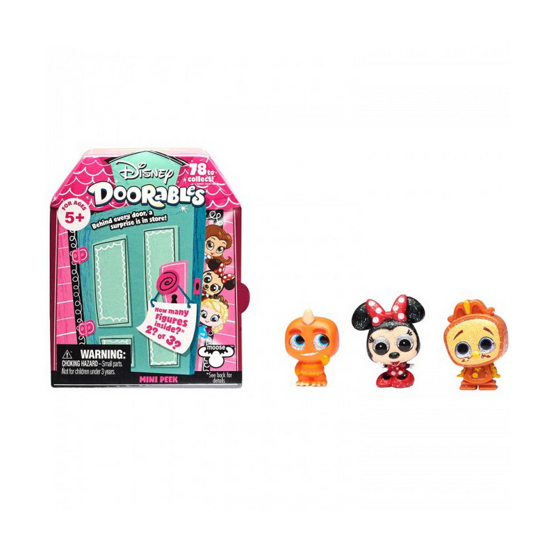 Игровой набор мини-фигурок-сюрприз Disney Doorables Moose Doorables