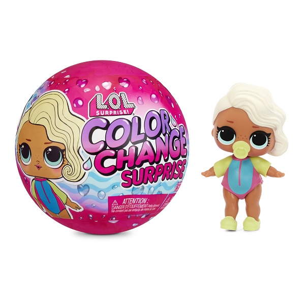 Куколка Color Change Dolls Asst in PDQ L.O.L. Surprise