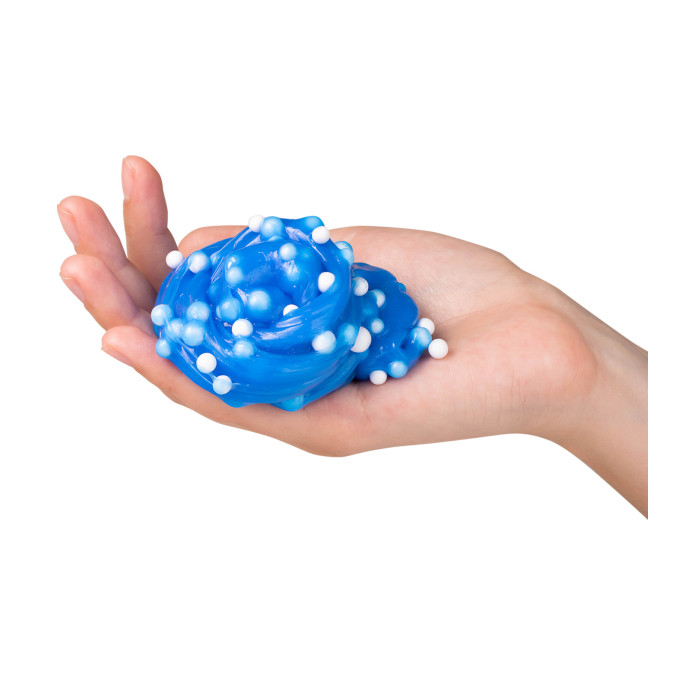 Синий Слайм с шариками Slime 