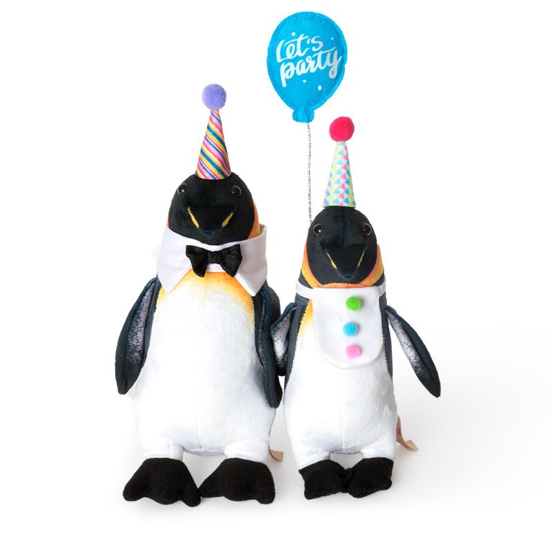 Мягкая игрушка Люби дари пингвины Крендель и Бублик 