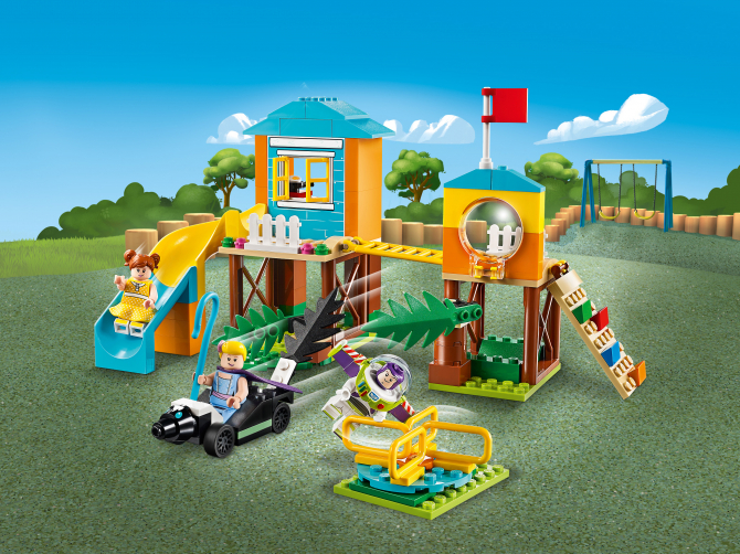 Конструктор LEGO Toy Story Приключения Базза и Бо Пип на детской площадке