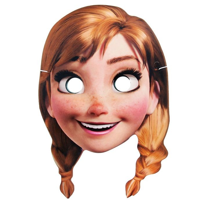 Карнавальная маска Анна Disney Холодное сердце