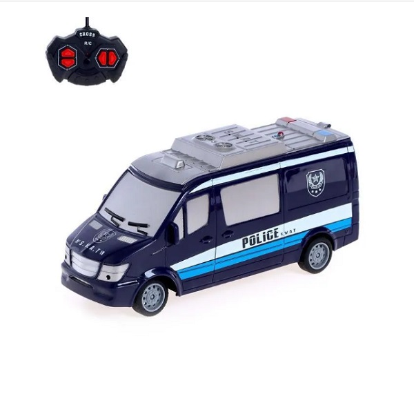 Машина Полиция на радиоуправлении Sind toys 1:30 со световыми эффектам