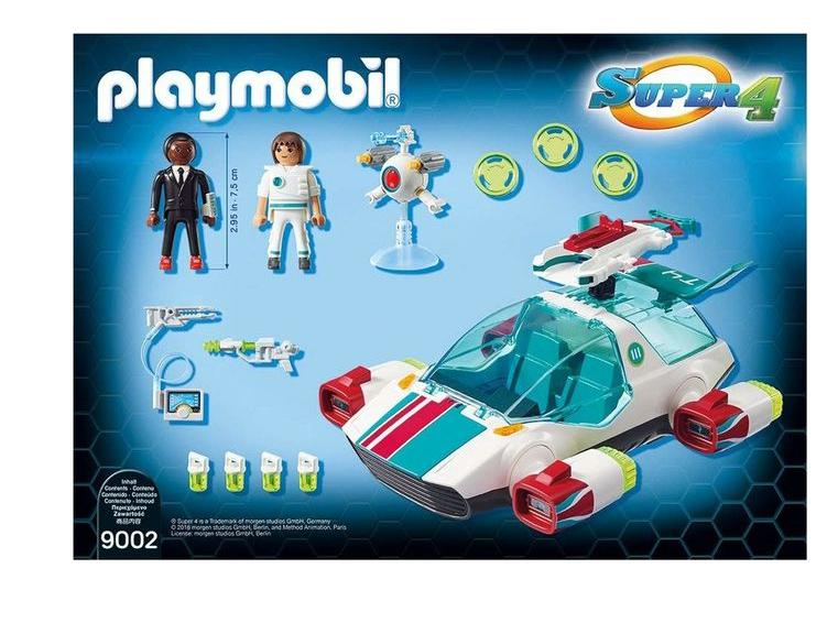 Конструктор Playmobil "Супер 4. Фулгурикс с агентом Джин"