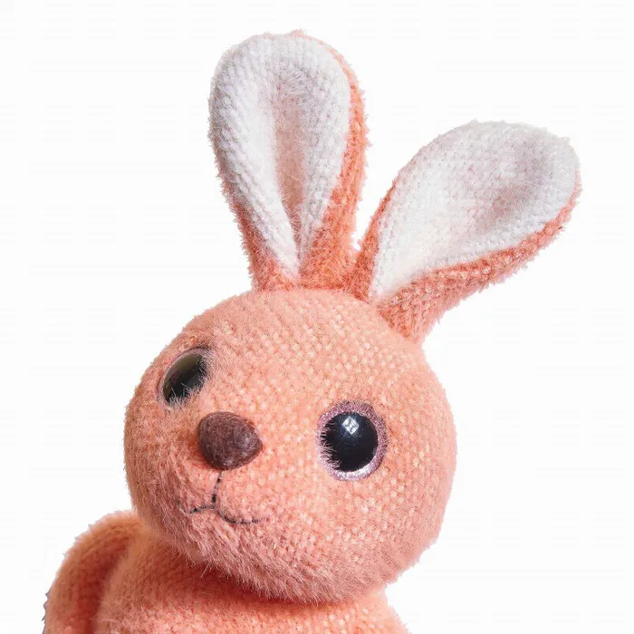 Мягкая игрушка Abtoys Кролик вязаный 20 см