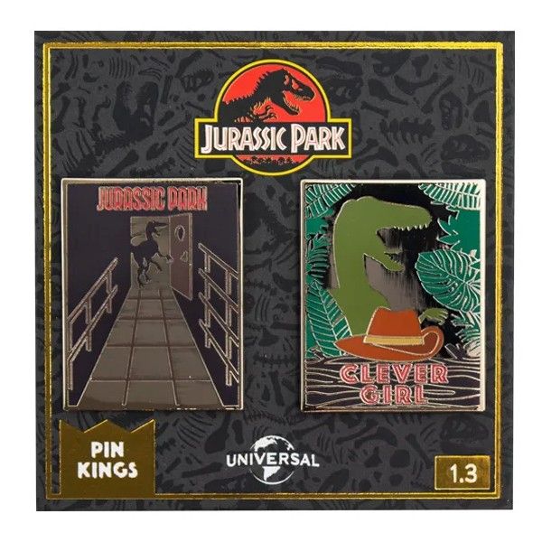 Набор значков Numskull Jurassic Park - Pin Kings - Set 1.3 2 шт