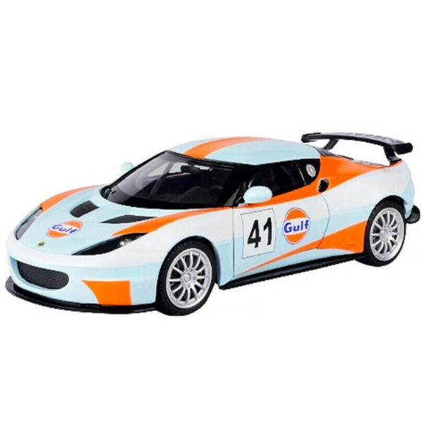 Машинка коллекционная Motormax Gulf Series - Lotus Evora GT4 1:24 