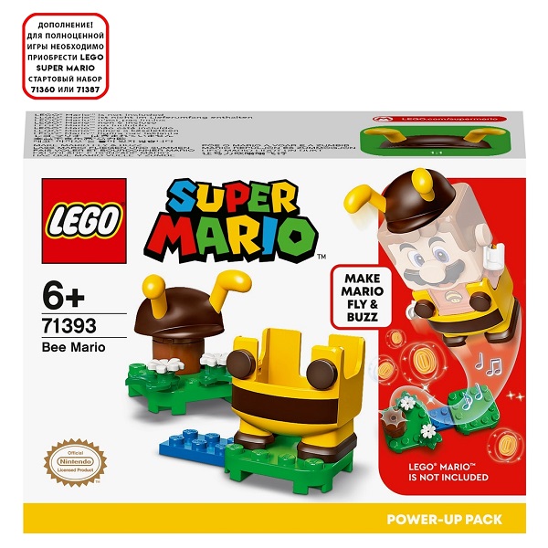 Конструктор LEGO Super Mario Марио-пчела 13 деталей