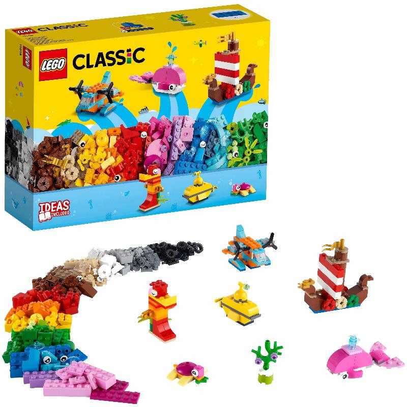 Конструктор LEGO Classic Творческое веселье в океане 333 элемента