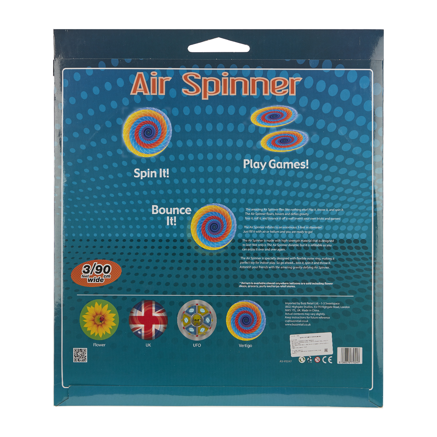 Air spins