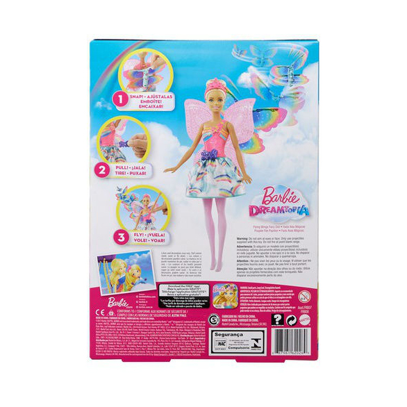 Кукла Barbie Фея с летающими крыльями 